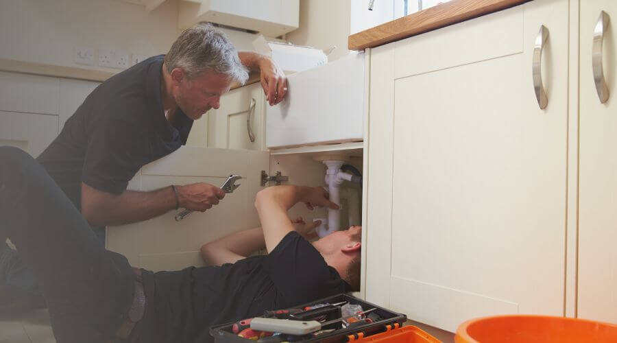 Professional burst pipe repair services in Scotland, GA